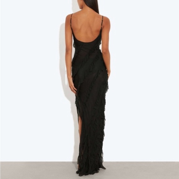 Rat & Boa Black Maxi Dress - Picture 3 of 15